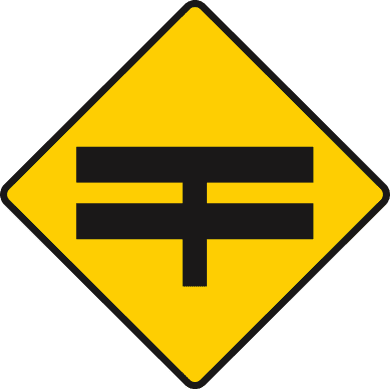 T-junction ahead