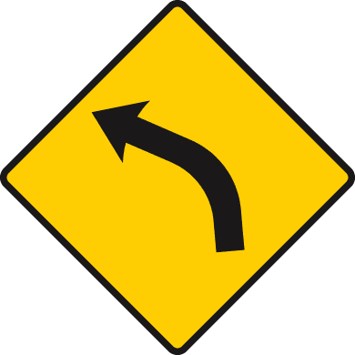 Dangerous bend ahead